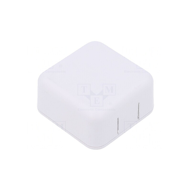 Carcasă universală ABS albă 40mm x 40mm x 20mm 1551SNAP | Electronic-mag.ro | Componente Electronice