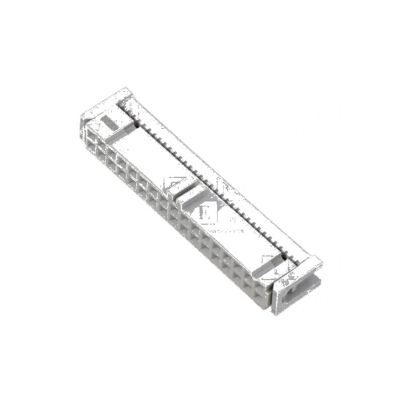 Conector IDC mufă mamă 34 PIN 1,27mm 2,5A pentru cablu-bandă | Electronic-mag.ro | Componente Electronice