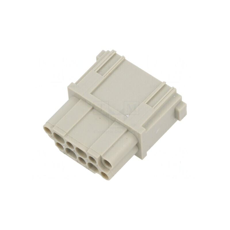 Conector HDC inserturi contact mamă MIXO PIN 12 10A 600V | Electronic-mag.ro | Componente Electronice