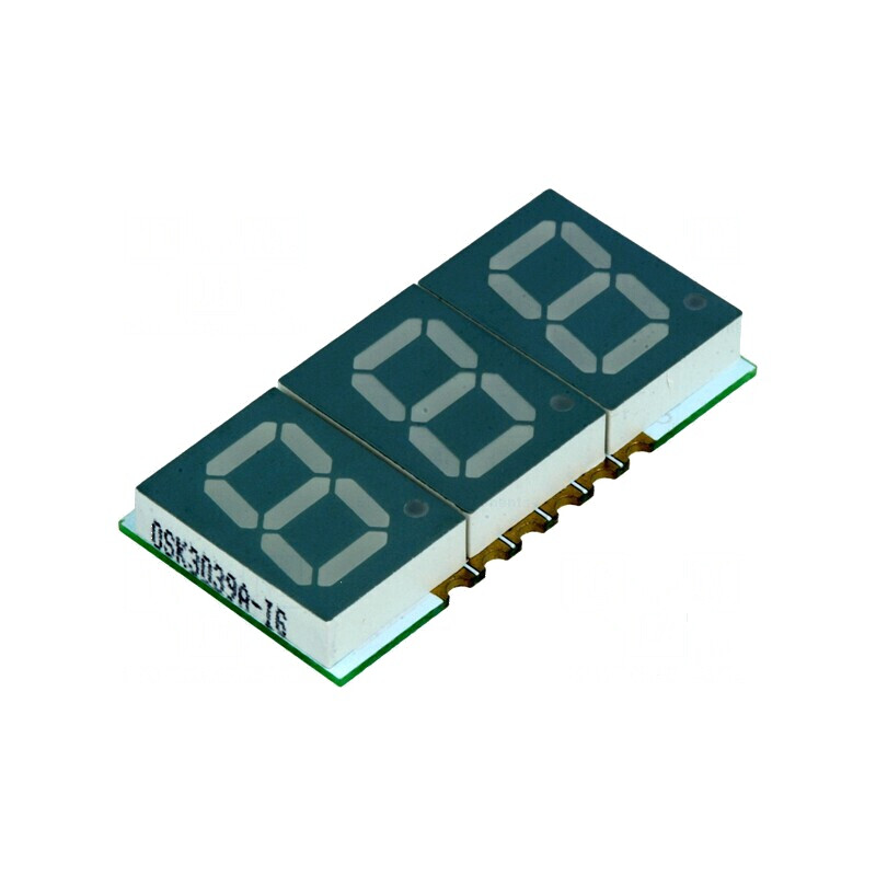 Afişaj LED 7 segmente 10mm roşu 3 caracters 4-15mcd | Electronic-mag.ro | Componente Electronice Afişaj LED 7 segmente 10mm roşu 3 caracters 4-15mcd | Electronic-mag.ro | Componente Electronice