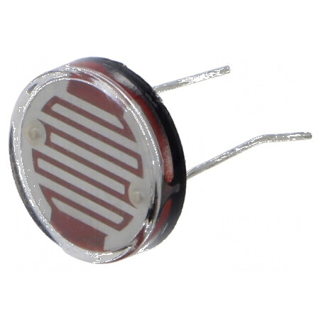 Fotorezistor 500mW 2-5kΩ 560nm THT 500VDC Ø20mm | Electronic-mag.ro | Componente Electronice