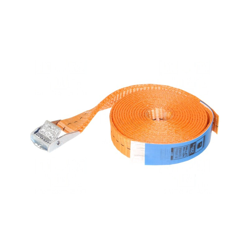 Bandă de fixare 3m x 25mm portocalie 250kg | Electronic-mag.ro | Componente Electronice