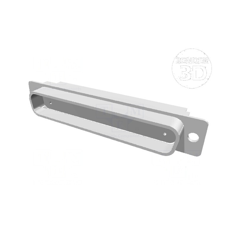 D-Sub 37 PIN mufă tată fără contacte | Electronic-mag.ro | Componente Electronice