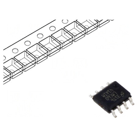 Amplificator operațional IC 75kHz SO8 4,5-15,5VDC | Electronic-mag.ro | Componente Electronice