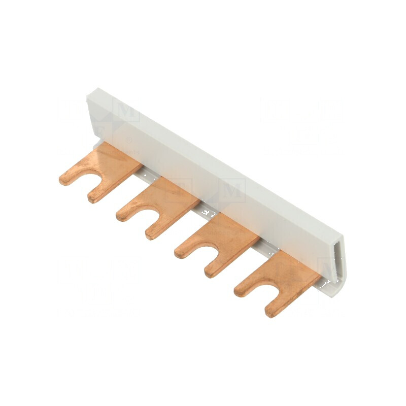Bară colectoare 16mm² Poli 1 Unom 400V Tip Pieptene Nr Mod 4 | Electronic-mag.ro | Componente Electronice Bară colectoare 16mm² Poli 1 Unom 400V Tip Pieptene Nr Mod 4 | Electronic-mag.ro | Componente Electronice