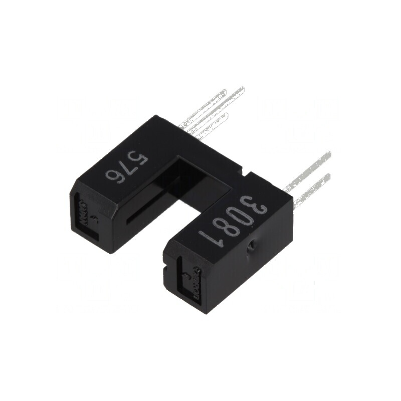 Senzor fotoelectric DARK-ON cu transmițător-receptor și slot | Electronic-mag.ro | Componente Electronice