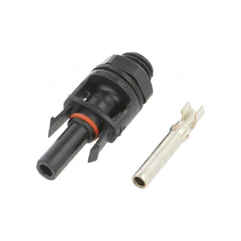 Conector solar mamă drept 2,5-6mm2 crimpat 1,5kV | Electronic-mag.ro | Componente Electronice