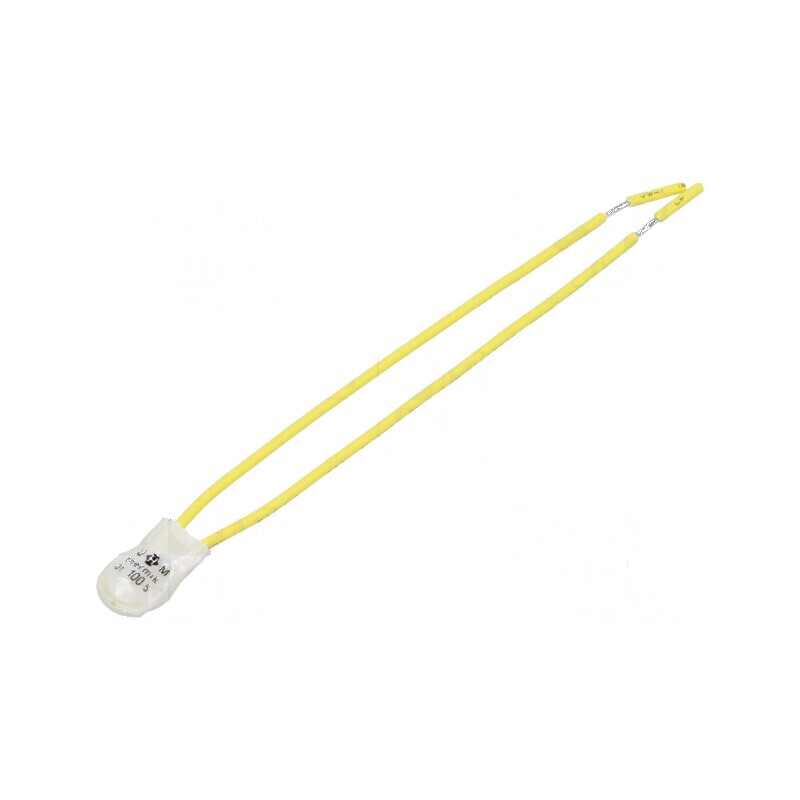 Termostat NC 100°C 2,5A 250VAC cu cablu 0,1m ±5°C | Electronic-mag.ro | Componente Electronice