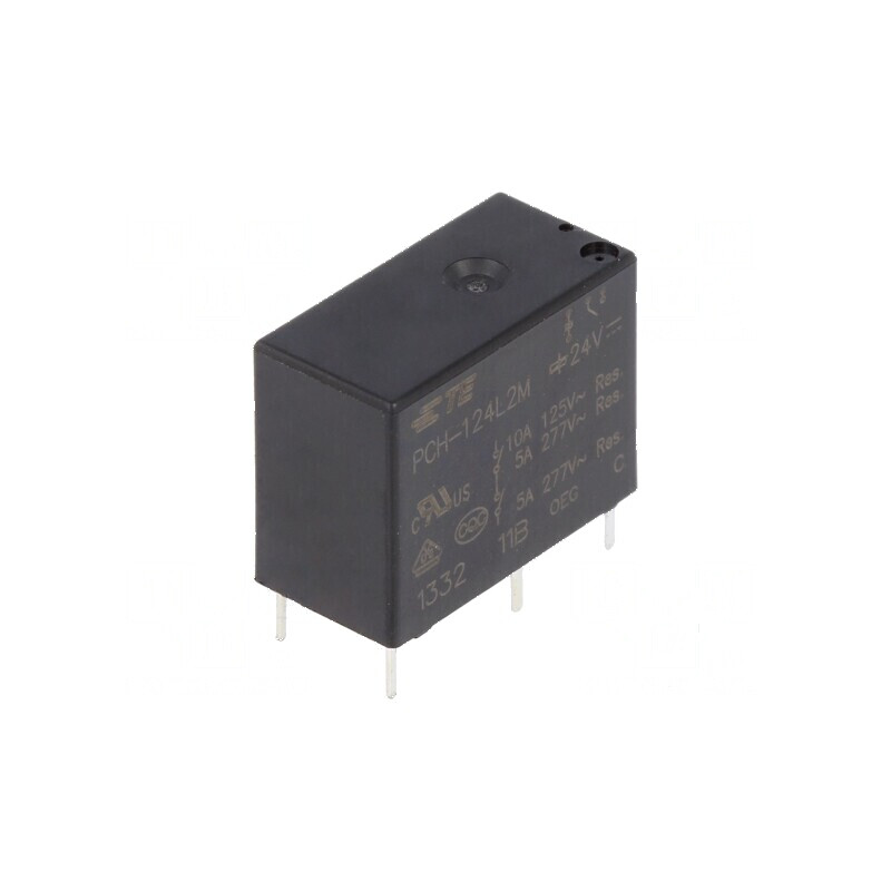 Releu electromagnetic SPST-NO 24VDC 10A 5A/277VAC | Electronic-mag.ro | Componente Electronice