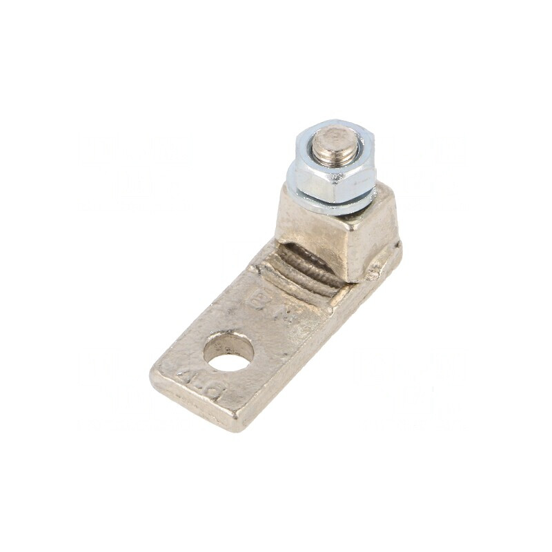 Vârf inelar M6 25mm2 terminal neizolat cu şurub | Electronic-mag.ro | Componente Electronice