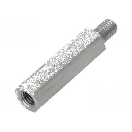 Piuliță distanțieră filetată M8 45mm | Electronic-mag.ro | Componente Electronice