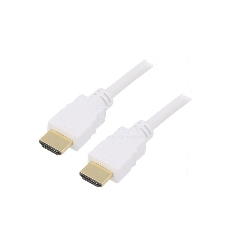 Cablu HDMI 2.0 HDCP 2.2, 1.5m, PVC, mufe HDM | Electronic-mag.ro | Componente Electronice