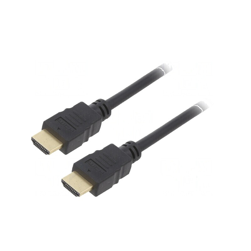 Cablu HDMI 2.0 HDCP 2.2, 1,5m, PVC, mufă la ambele capete | Electronic-mag.ro | Componente Electronice