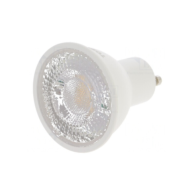 Lampă LED GU10 7W 4000K 560lm 38° 230VAC | Electronic-mag.ro | Componente Electronice