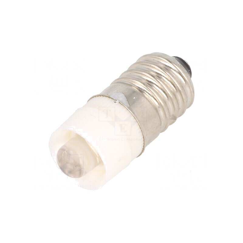 Lampă LED Albă E10 24V DC/AC | Electronic-mag.ro | Componente Electronice