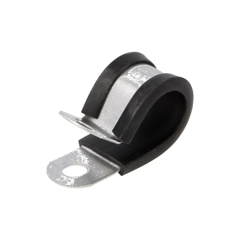 Clipsuri Øbuclă 17mm, W 12,7mm, oţel, PVC | Electronic-mag.ro | Componente Electronice