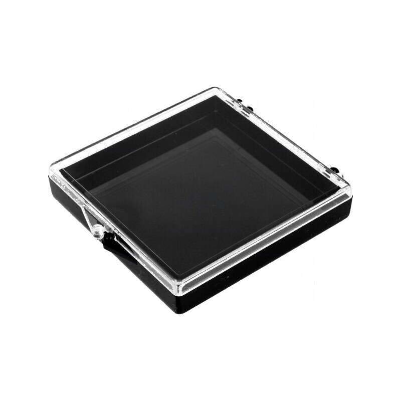 Container polistiren policarbonat 65x65x10mm individual | Electronic-mag.ro | Componente Electronice