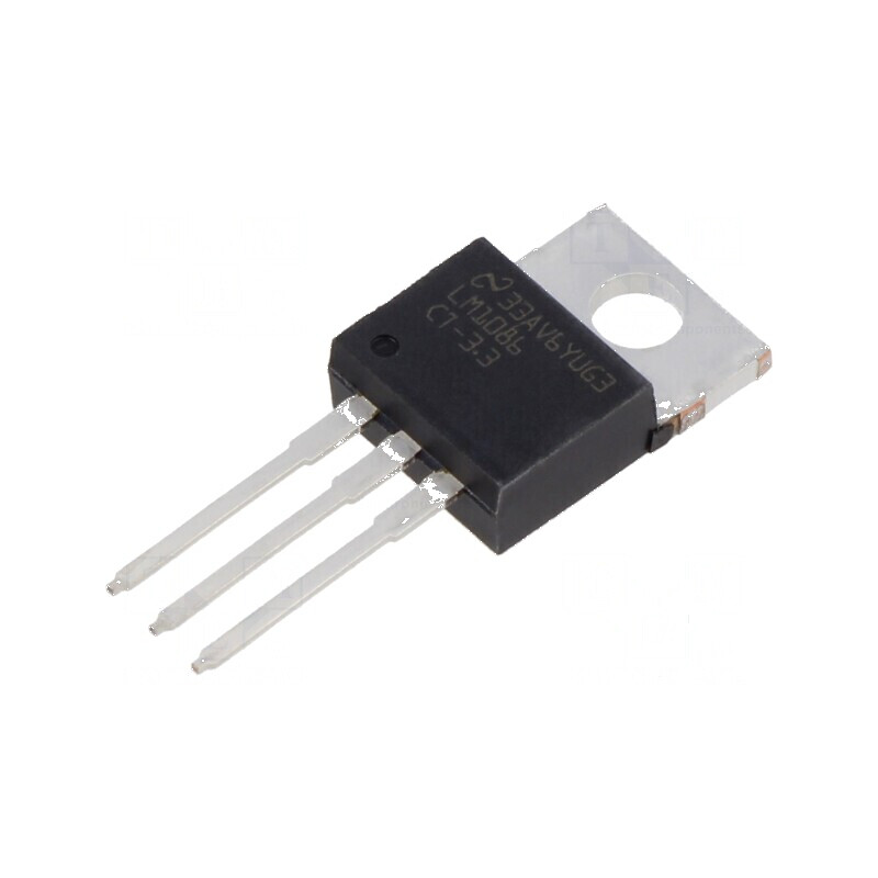 Stabilizator de tensiune LDO 3,3V 1,5A TO220-3 | Electronic-mag.ro | Componente Electronice