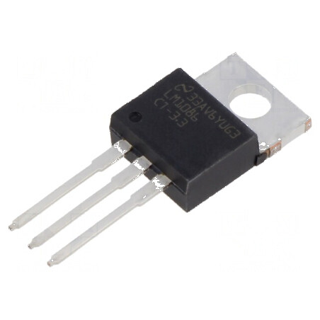 Stabilizator de tensiune LDO 3,3V 1,5A TO220-3 | Electronic-mag.ro | Componente Electronice