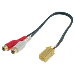 Adaptor Aux RCA pentru Alfa Romeo, Fiat, Lancia, Smart 5÷36VDC | Electronic-mag.ro | Componente Electronice
