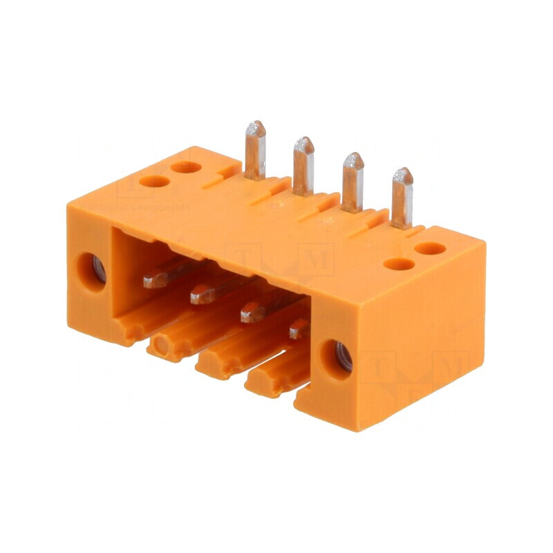 Regletă de conexiuni deconectabilă 3,5mm cu 4 socluri tată | Electronic-mag.ro | Componente Electronice Regletă de conexiuni deconectabilă 3,5mm cu 4 socluri tată | Electronic-mag.ro | Componente Electronice