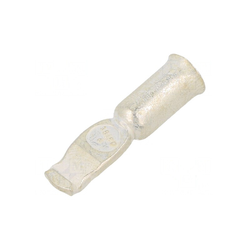 Pin hermafrodit argintat 13,3mm² 6AWG 75A crimpat pe cablu | Electronic-mag.ro | Componente Electronice