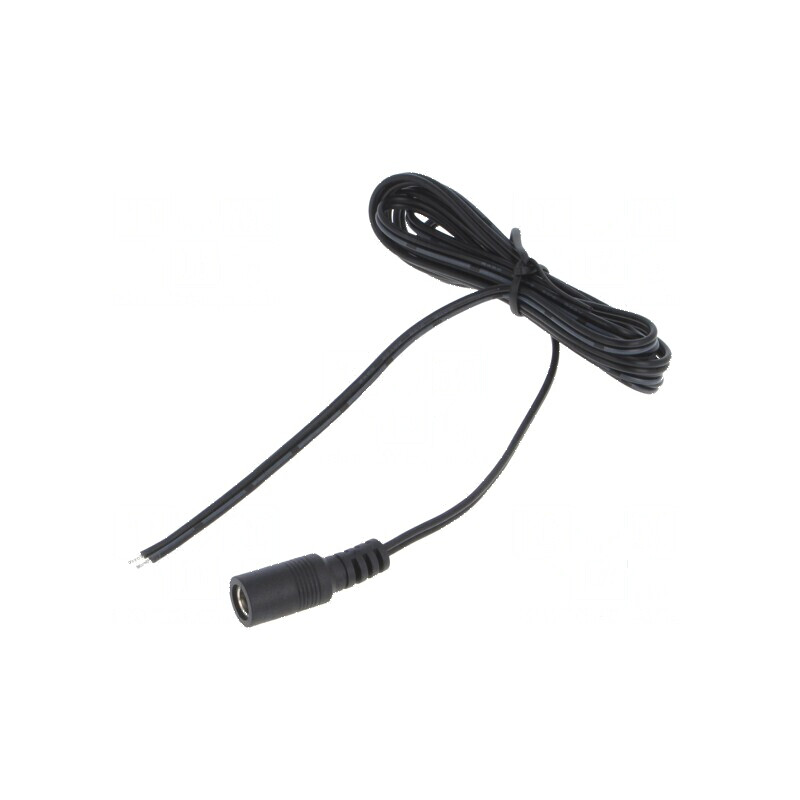 Cablu DC 5,5/2,1 mm 2x0,5mm2 cu mufă drept negru și gri, 3m | Electronic-mag.ro | Componente Electronice Cablu DC 5,5/2,1 mm 2x0,5mm2 cu mufă drept negru și gri, 3m | Electronic-mag.ro | Componente Electronice