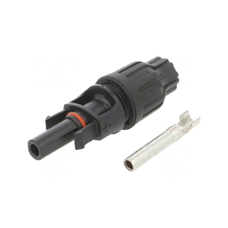 Conector solari mamă drept 2,5-6mm² crimpat pe cablu | Electronic-mag.ro | Componente Electronice