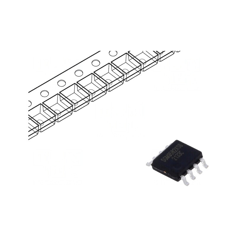 Amplificator operațional SO8 2,5-5,5VDC - IC pe rolă | Electronic-mag.ro | Componente Electronice