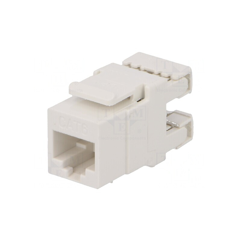 Conector RJ45 Cat 6 Keystone IDC Mamă 8 PIN | Electronic-mag.ro | Componente Electronice