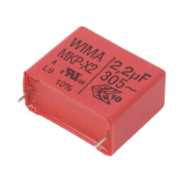 Condensator polipropilenă 2,2uF 31,5x15x26mm THT ±10% | Electronic-mag.ro | Componente Electronice