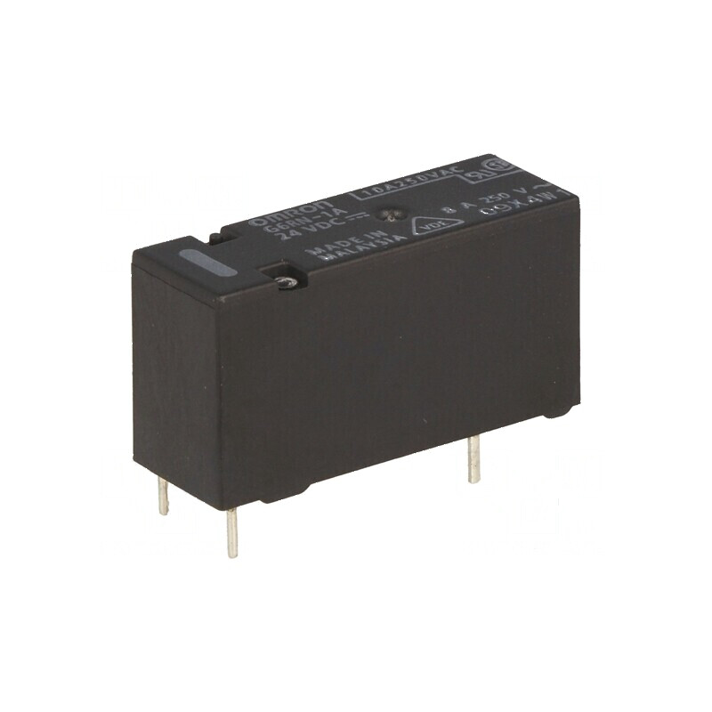 Releu electromagnetic SPST-NO 24VDC 8A | Electronic-mag.ro | Componente Electronice