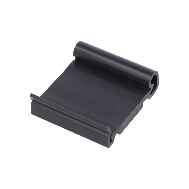 Mâner PVC 40mm pentru şină TS35 | Electronic-mag.ro | Componente Electronice