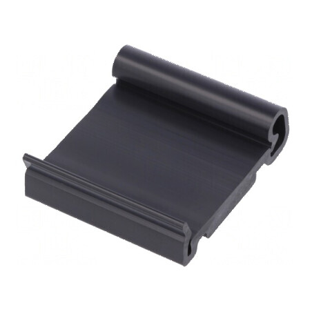 Mâner PVC 40mm pentru şină TS35 | Electronic-mag.ro | Componente Electronice