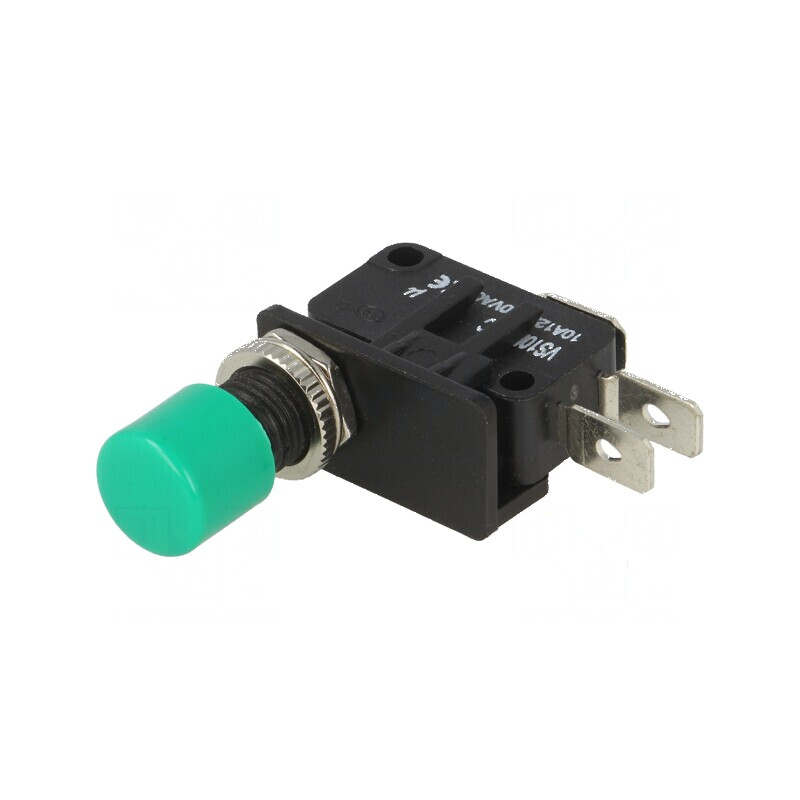 Comutator apăsare 2 SPDT 10A 250VDC Ø 13mm | Electronic-mag.ro | Componente Electronice