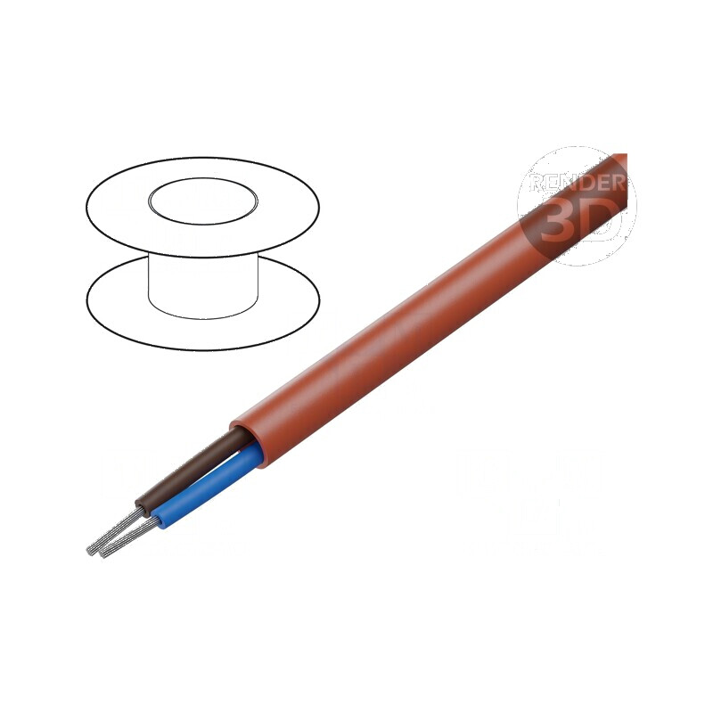 Cablu silicon roșu SiHF-J 2x1mm² -60° la 180°C | Electronic-mag.ro | Componente Electronice Cablu silicon roșu SiHF-J 2x1mm² -60° la 180°C | Electronic-mag.ro | Componente Electronice
