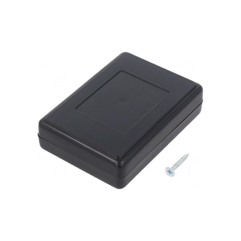 Carcasă universală ABS neagră 59mm x 84mm x 23mm | Electronic-mag.ro | Componente Electronice