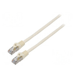 Cabluri patch F/UTP 6 litat CCA PVC alb 3m 26AWG | Electronic-mag.ro | Componente Electronice