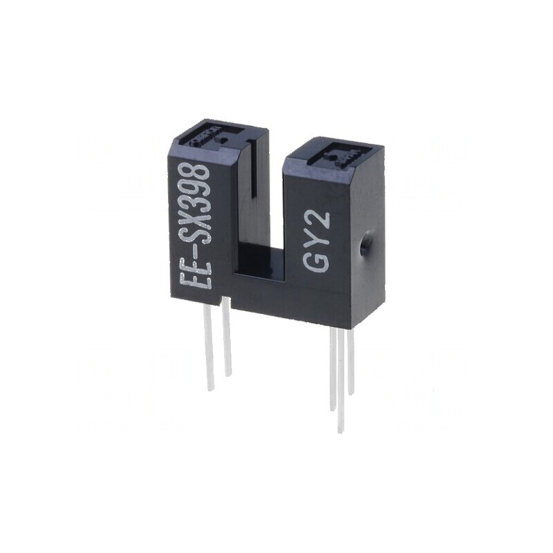 Senzor fotoelectric transmițător-receptor DARK-ON cu slot | Electronic-mag.ro | Componente Electronice