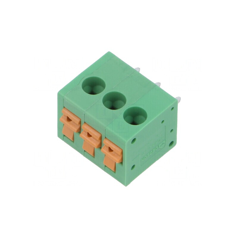Regletă de conexiuni pentru PCB 5mm - 3 piste cu buton | Electronic-mag.ro | Componente Electronice Regletă de conexiuni pentru PCB 5mm - 3 piste cu buton | Electronic-mag.ro | Componente Electronice