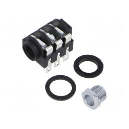 M Jack Stereo 1/4'' Comutat | Electronic-mag.ro | Componente Electronice