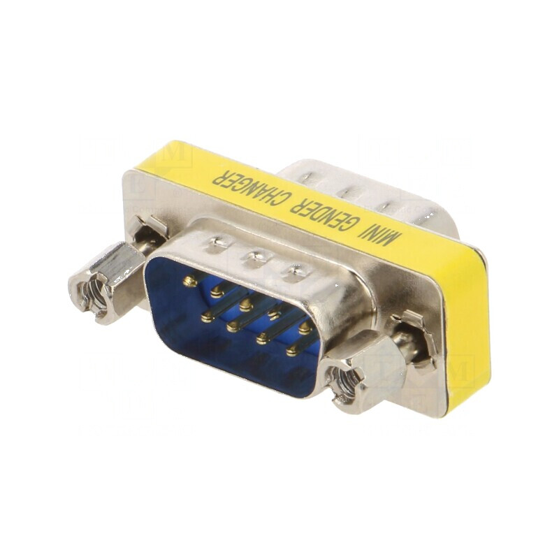Adaptor D-Sub 9pin tată, conexiune bidirecțională | Electronic-mag.ro | Componente Electronice