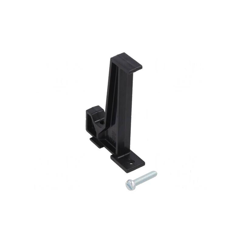 Suport cabluri măsurare negru modul individual | Electronic-mag.ro | Componente Electronice