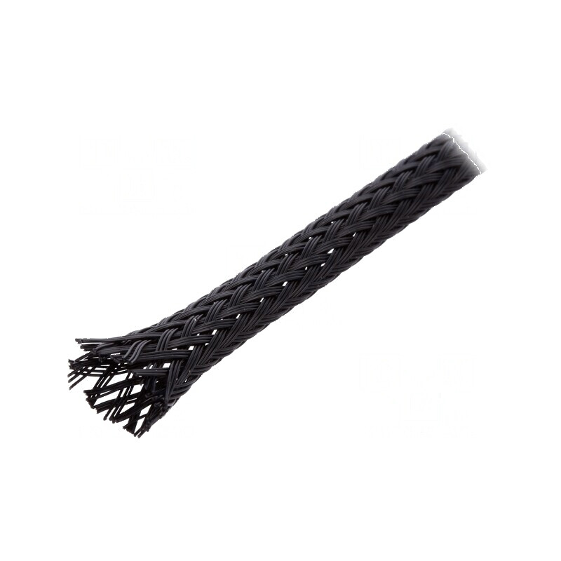 Trese poliester neagră Ø 3÷10 mm 6m PET | Electronic-mag.ro | Componente Electronice