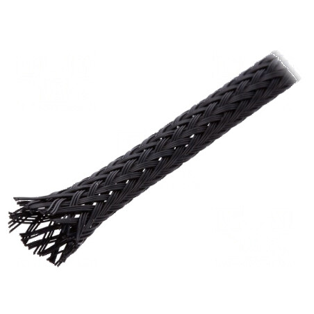 Trese poliester neagră Ø 3÷10 mm 6m PET | Electronic-mag.ro | Componente Electronice