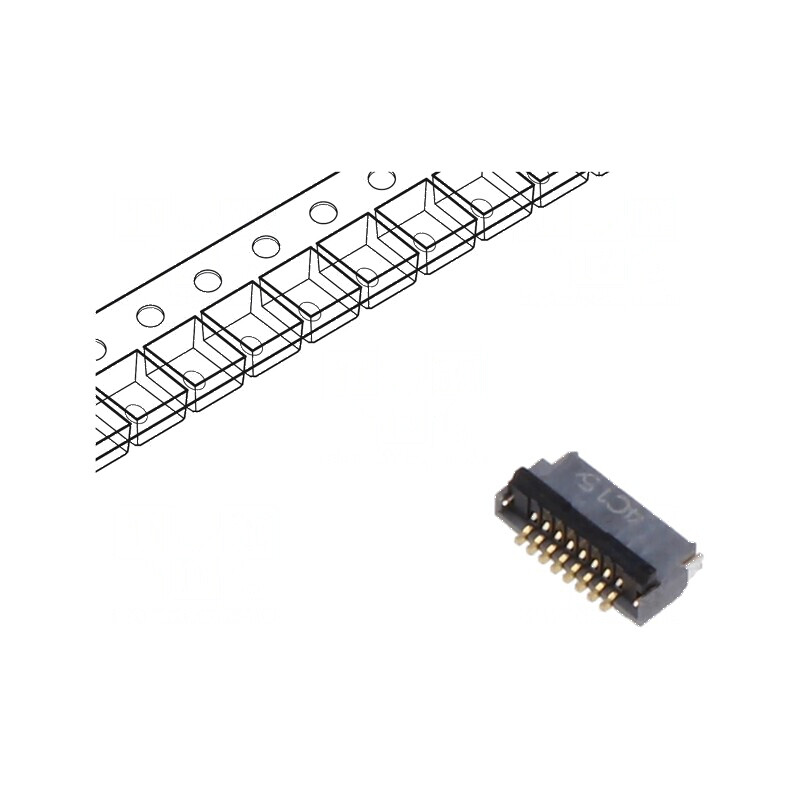 Conector FFC/FPC orizontal 6 pini inferioare ZIF | Electronic-mag.ro | Componente Electronice Conector FFC/FPC orizontal 6 pini inferioare ZIF | Electronic-mag.ro | Componente Electronice