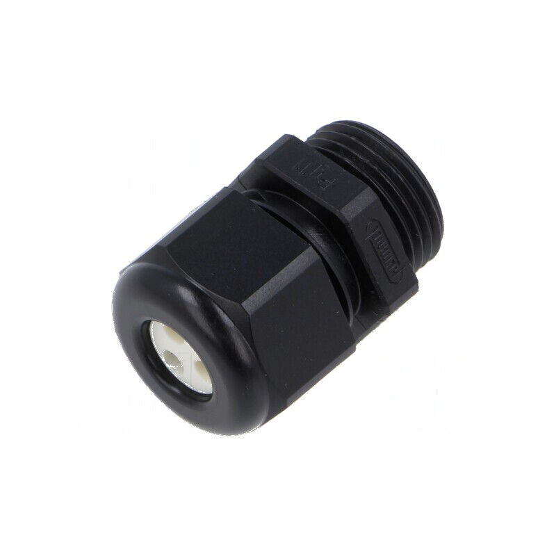 Garnitură etanșare PG11 IP65 neagră cu orificii multiple | Electronic-mag.ro | Componente Electronice