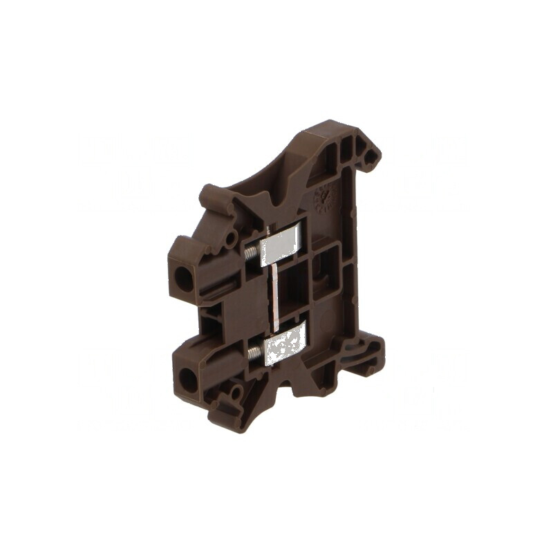 Term. îmbinare şine 0,14-4mm² 1 pistă 2 borne maro 41A | Electronic-mag.ro | Componente Electronice Term. îmbinare şine 0,14-4mm² 1 pistă 2 borne maro 41A | Electronic-mag.ro | Componente Electronice