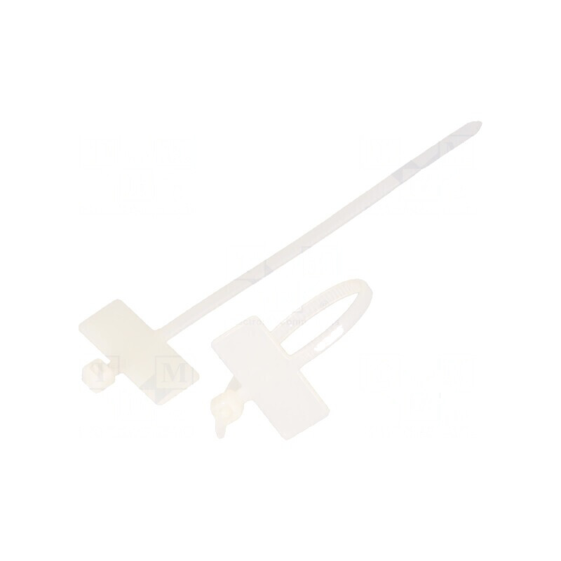 Colier de strângere natural L: 100mm W: 2,5mm | Electronic-mag.ro | Componente Electronice