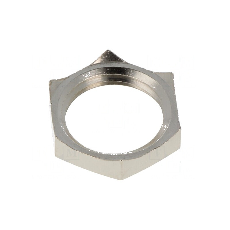 Piuliță împământare PG9 alamă 18mm 60-200°C Filet PG | Electronic-mag.ro | Componente Electronice